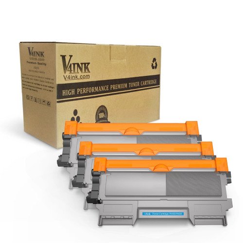 Brother TN450 TN420 Compatible Black Toner Cartridge - 3 Pack